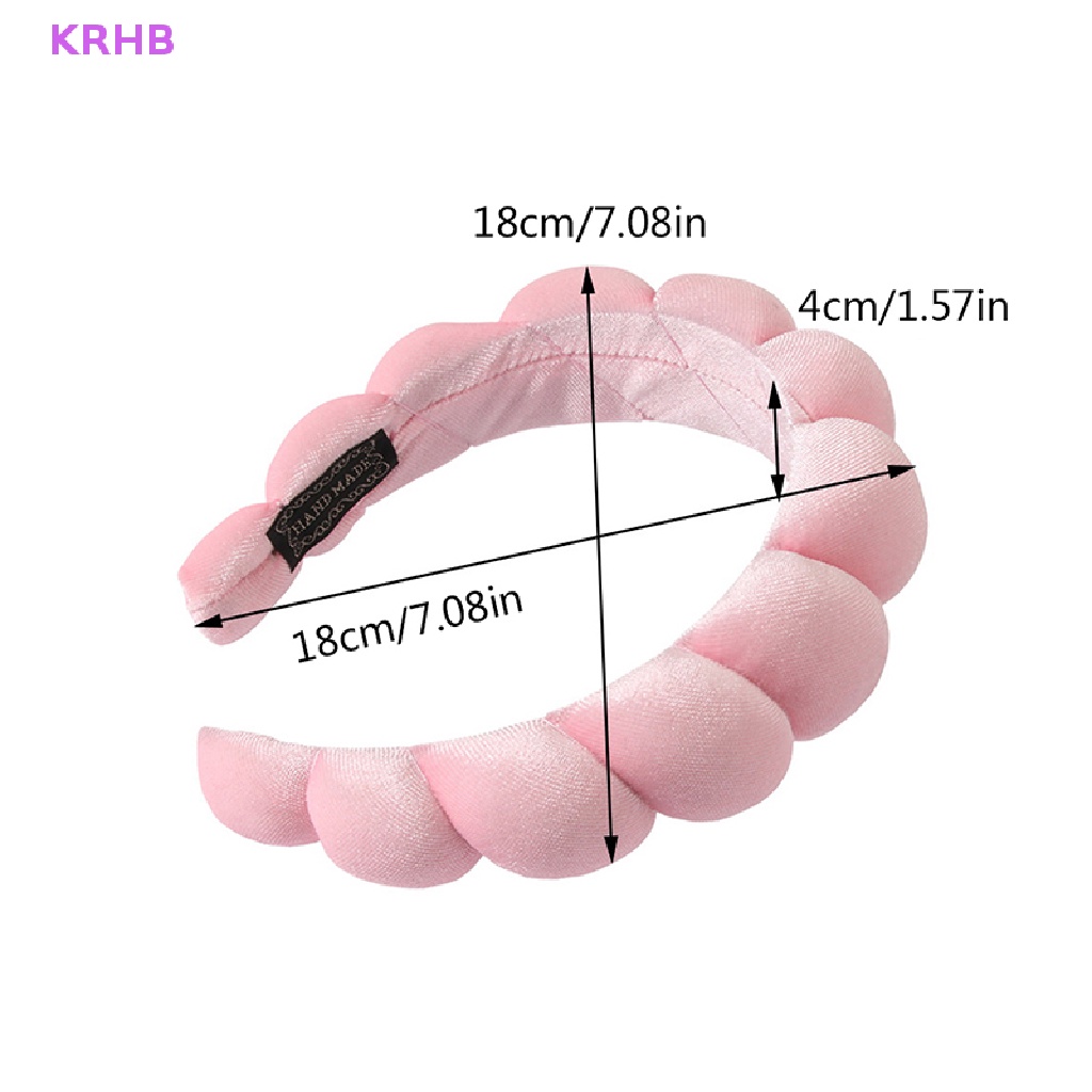 Băng Đô Rửa Mặt Bằng Bọt Biển Thấm Hút Mồ Hôi Mới