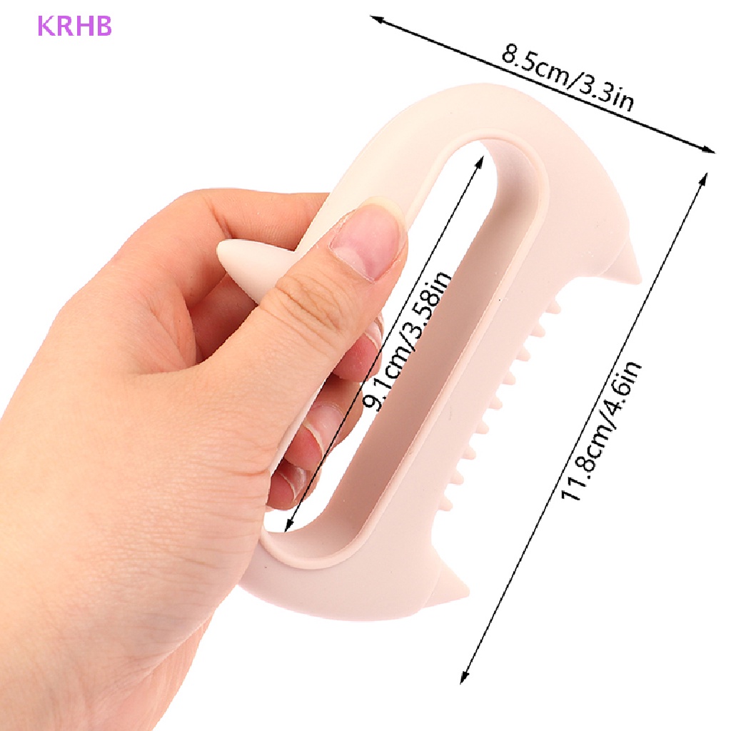 Krhb Dụng Cụ Mát Xa Bằng Silicon Nhỏ Gọn Tiện Lợi Mới