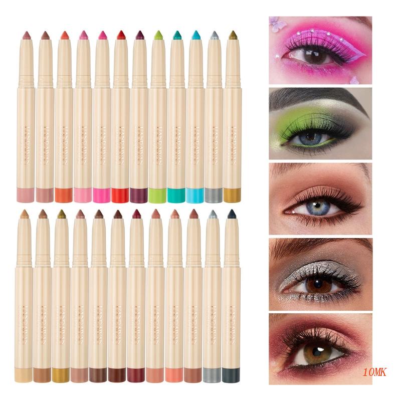 Phấn Mắt Dạng Bút Màu Nhũ Kim Tuyến Chống Nước