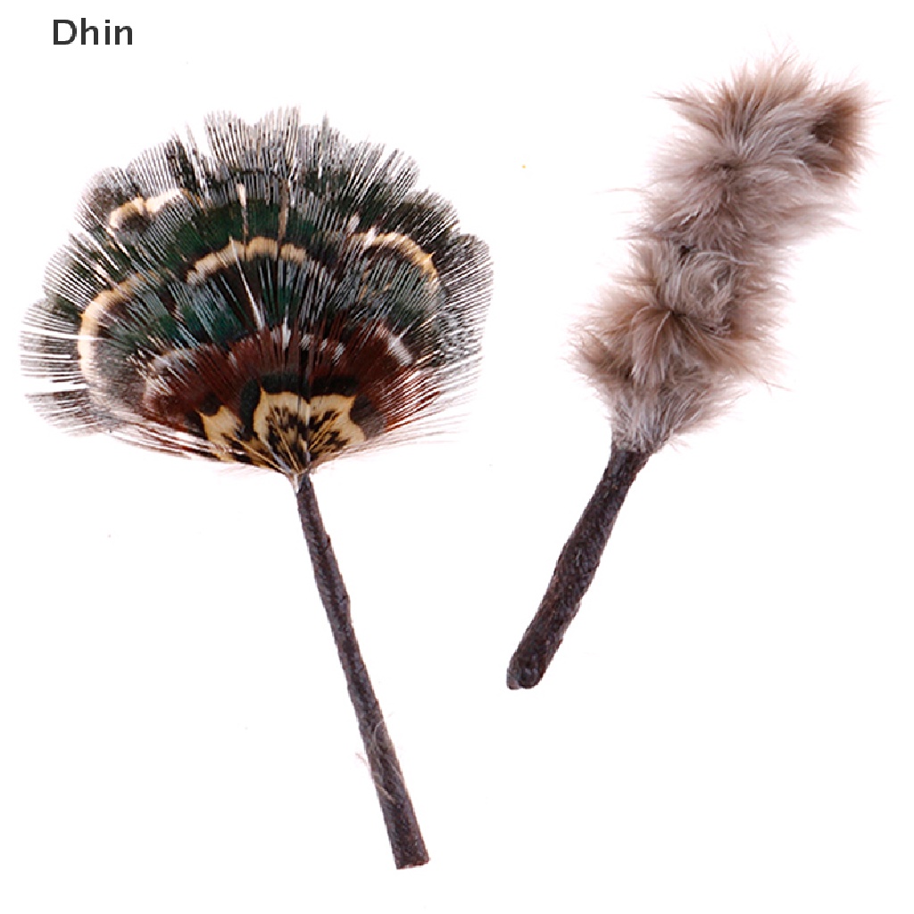 Quạt Lông Vũ Mini 1: 12 Trang Trí Nội Thất Cho Nhà Búp Bê
