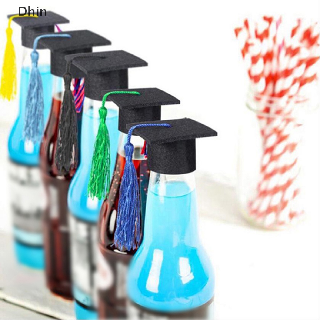 1 Nón Tốt Nghiệp Mini Trang Trí Bánh Kem Cho Nhà Búp Bê