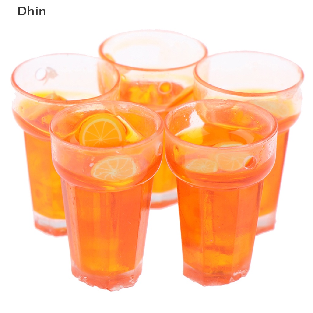 Set 5 Ly Trà / Nước Chanh 1: 12 Trang Trí Nhà Búp Bê