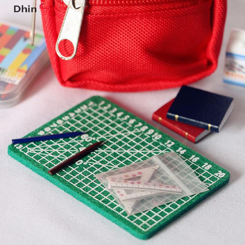 Bộ 4 Món Đồ Dùng Cắt Tỉ Lệ 1: 12 Độc Đáo Trang Trí Nhà Búp Bê