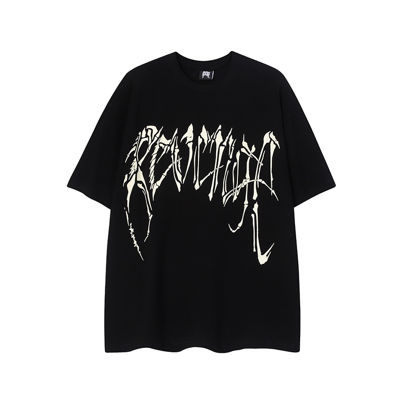 Áo Thun Cotton Tay Ngắn Plus Size Unisex