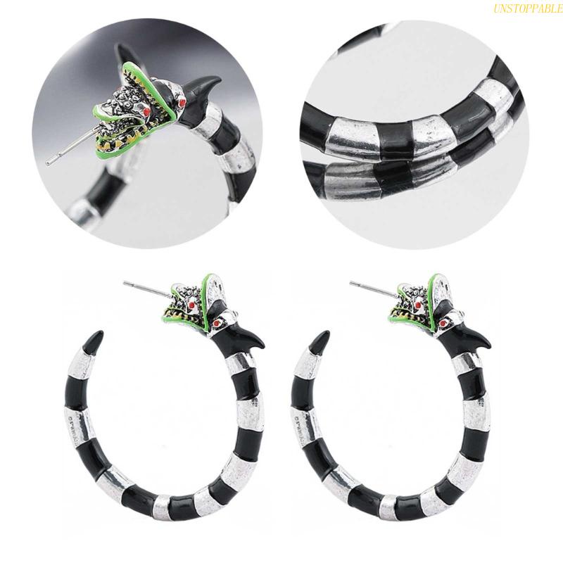 Khuyên Tai Nữ Hình Đầu Rồng / Rắn Độc Đáo