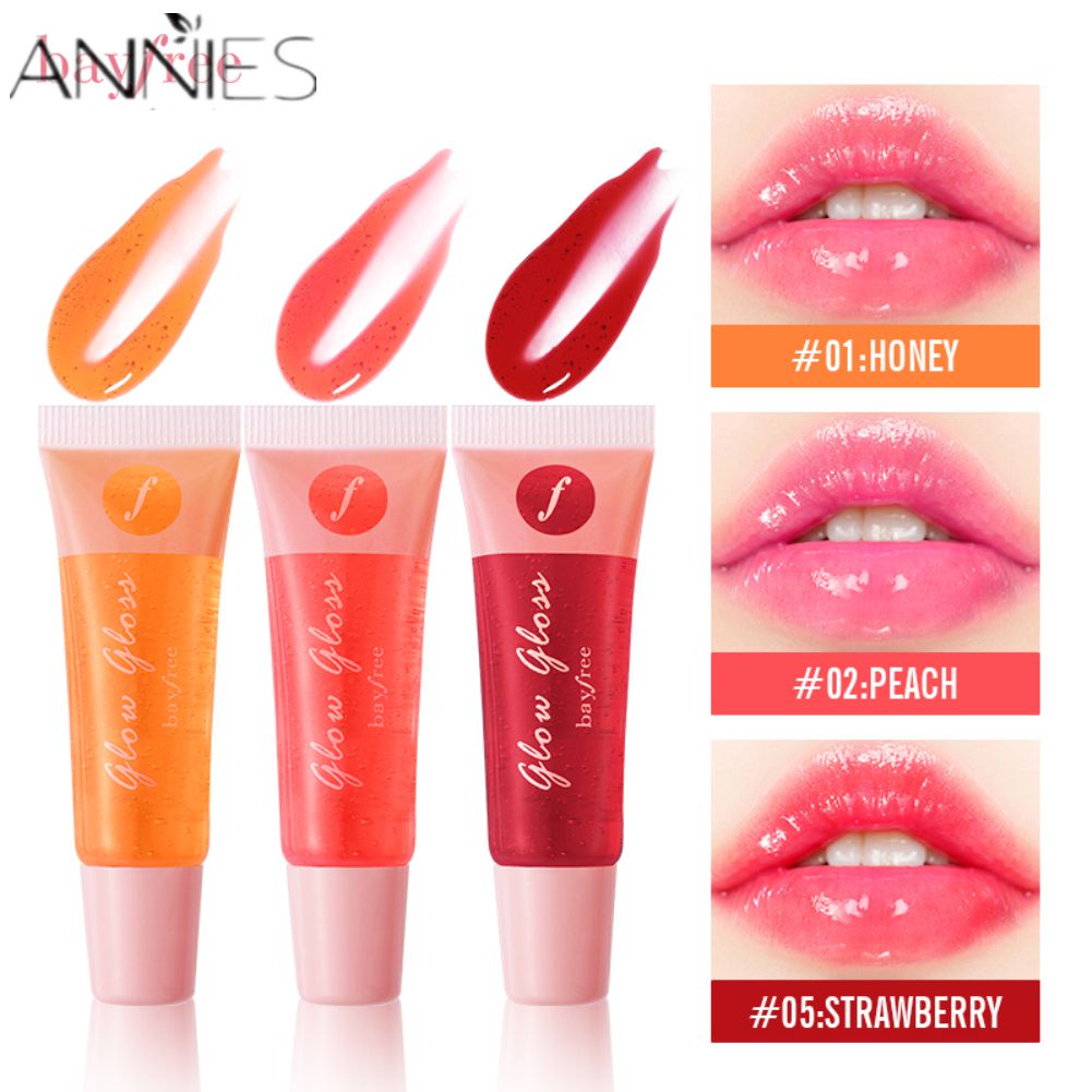 Son Bóng Dưỡng Môi Dầu Bóng Trong Suốt Dưỡng Ẩm Lâu Trôi Bayfree