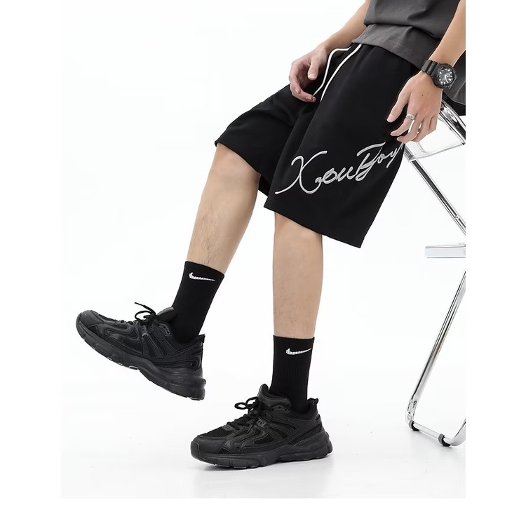 Quần Short Thể Thao In Họa Tiết Hoạt Hình Phong Cách Hàn Quốc Thời Trang Cho Nam size M-8XL