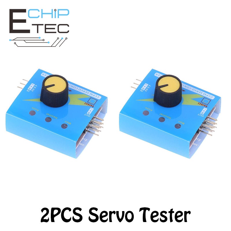 2 Thiết Bị Kiểm Tra Tốc Độ Động Cơ Servo ESC Kỹ Thuật Số Cho Máy Bay Điều Khiển Từ Xa