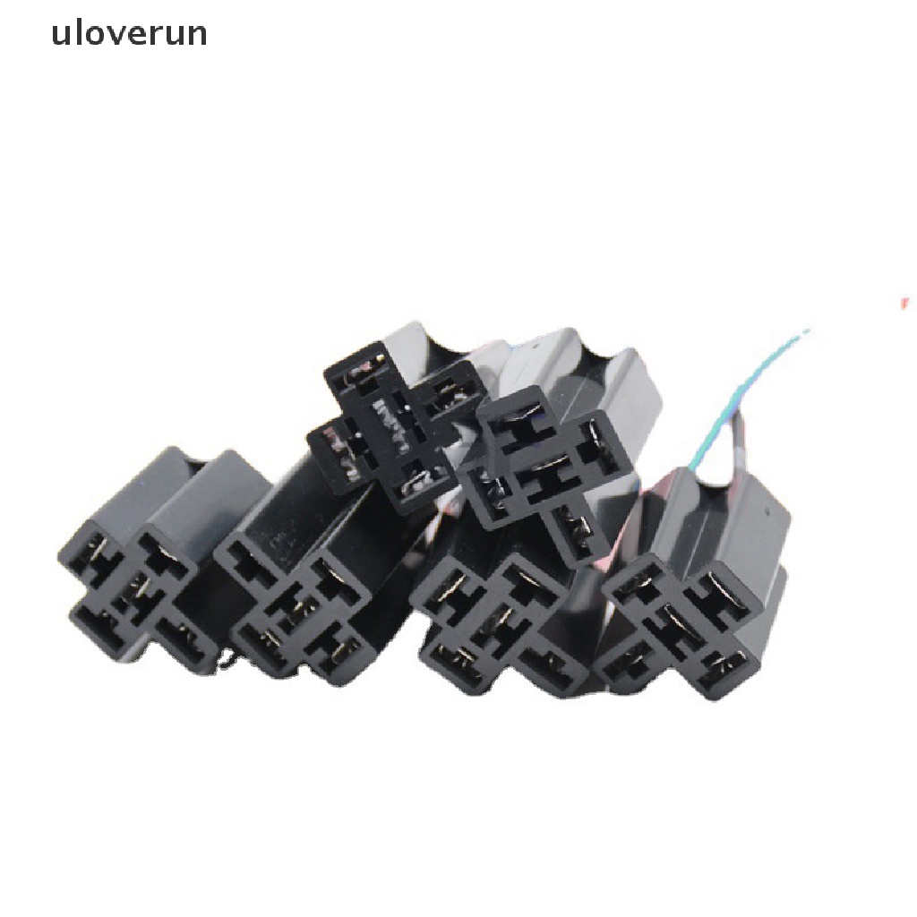 Set 5 Rơ Le Bakelite 5 Chấu Chịu Nhiệt Độ Cao Chuyên Dụng Dành Cho Ô Tô