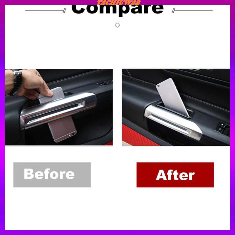 Set 2 Khay Đựng Đồ Gắn Cửa Xe Hơi Tiện Dụng