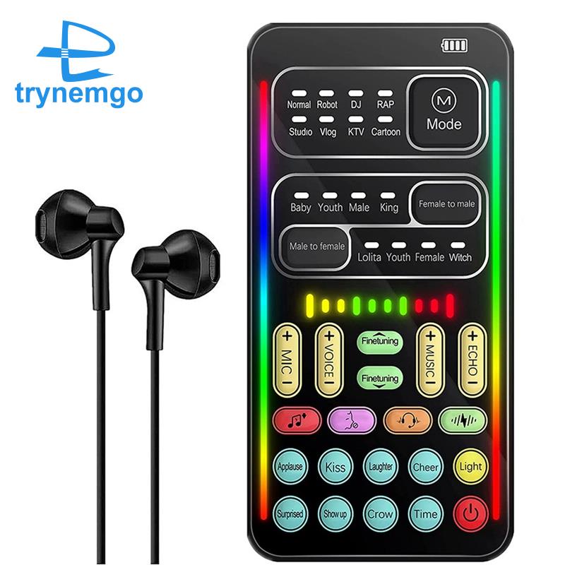 Micro Cầm Tay Thay Đổi Giọng Nói Với Hiệu Ứng Âm Thanh Đa Năng Cho Điện Thoại / Xbox / Switch (I900)