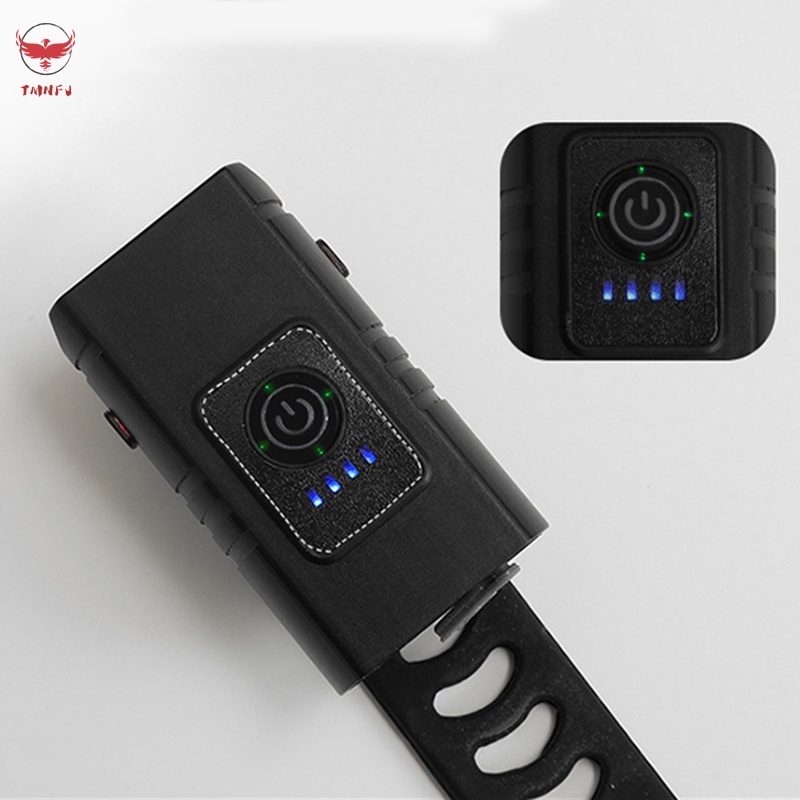 Đèn Pha Cảnh Báo An Toàn Sạc USB Chống Nước Chống Sốc Gắn Đuôi Xe Đạp