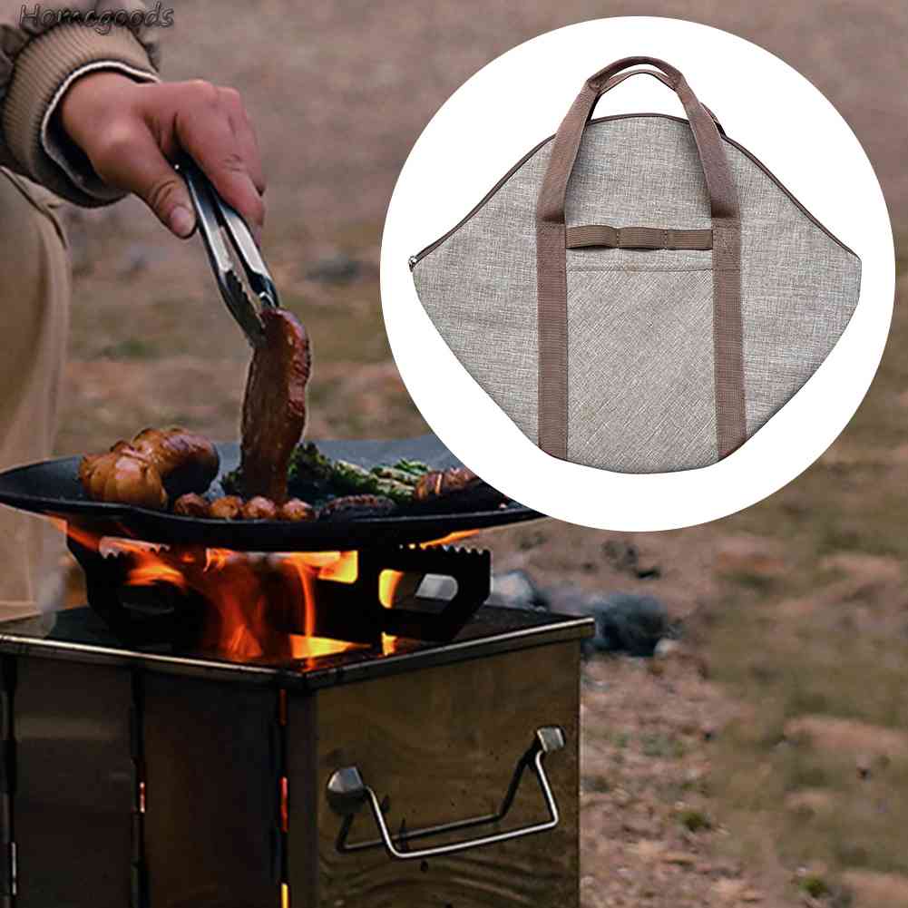 Túi Đựng Đồ Nướng BBQ Bằng Sắt Oxford 2023