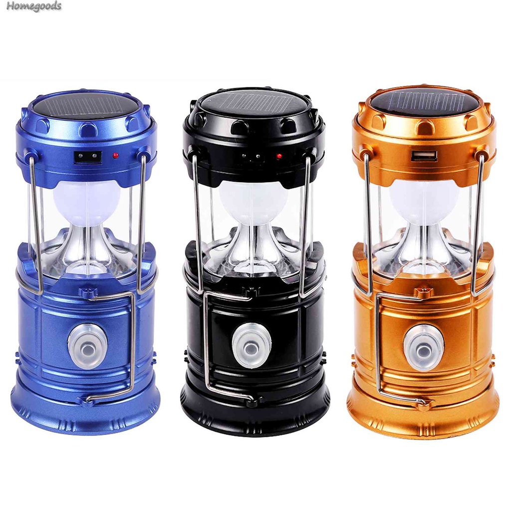 Đèn LED Cắm Trại Sử Dụng Năng Lượng Mặt Trời 2023