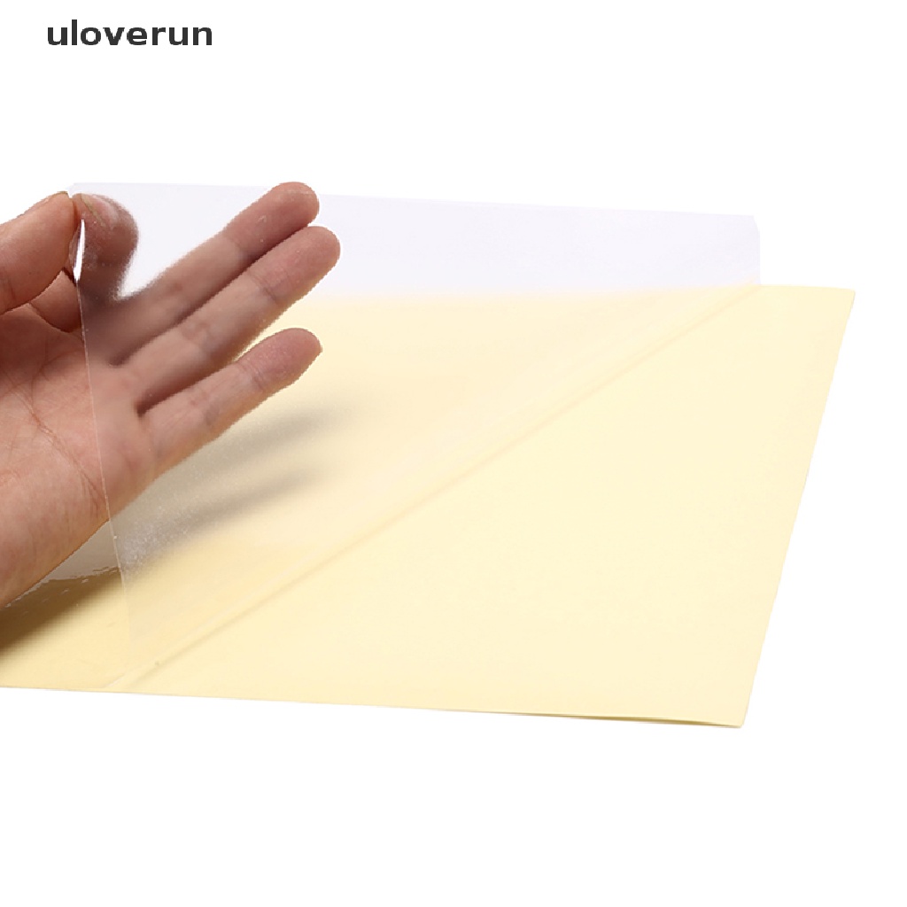 Uloverun Set 10 Giấy In Trong Suốt Khổ a4 Tiện Dụng vn