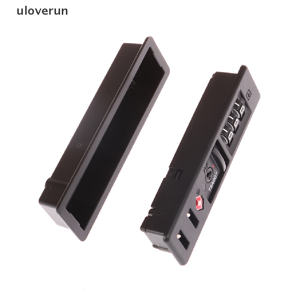 Uloverun Ổ Khóa Số TSA Bằng Nhựa PC Chống Trộm Nhỏ Gọn Tùy Chỉnh Dùng Khóa Hành Lý Trong Cốp Xe vn