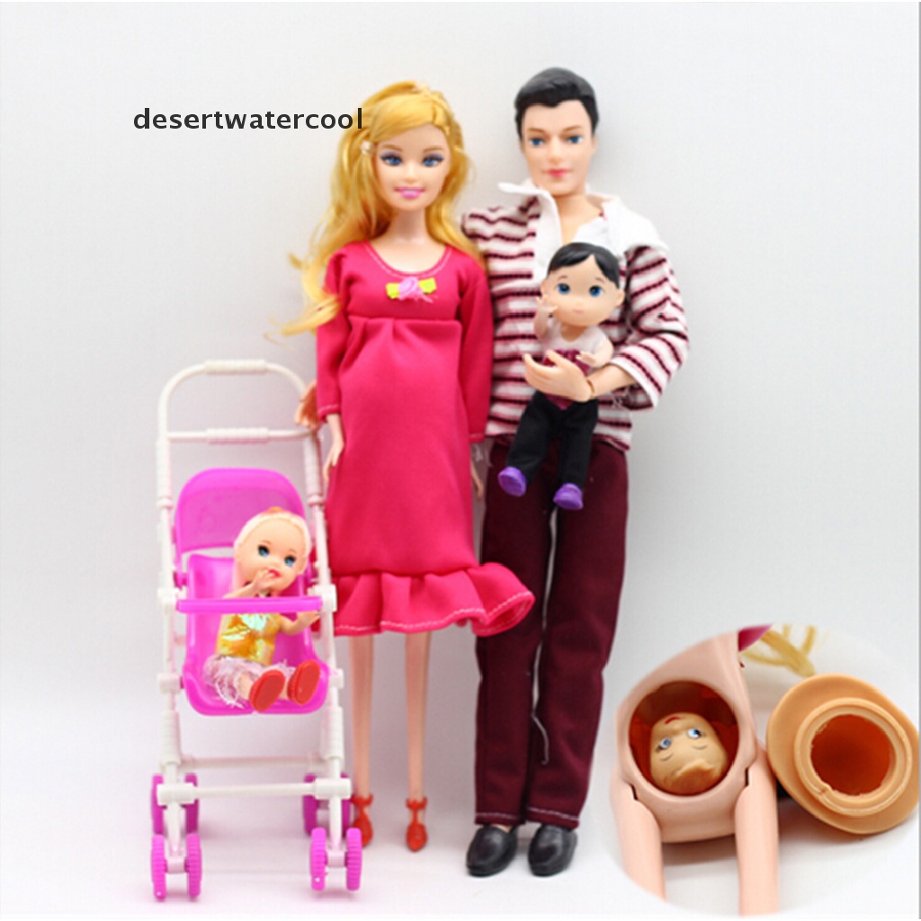 Set 6 Búp Bê Mang Thai Đồ Chơi Cho Bé
