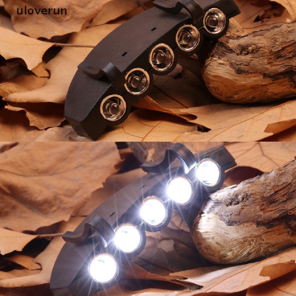 Đèn Pin Đội Đầu 5 Bóng LED Siêu Sáng Tiện Dụng