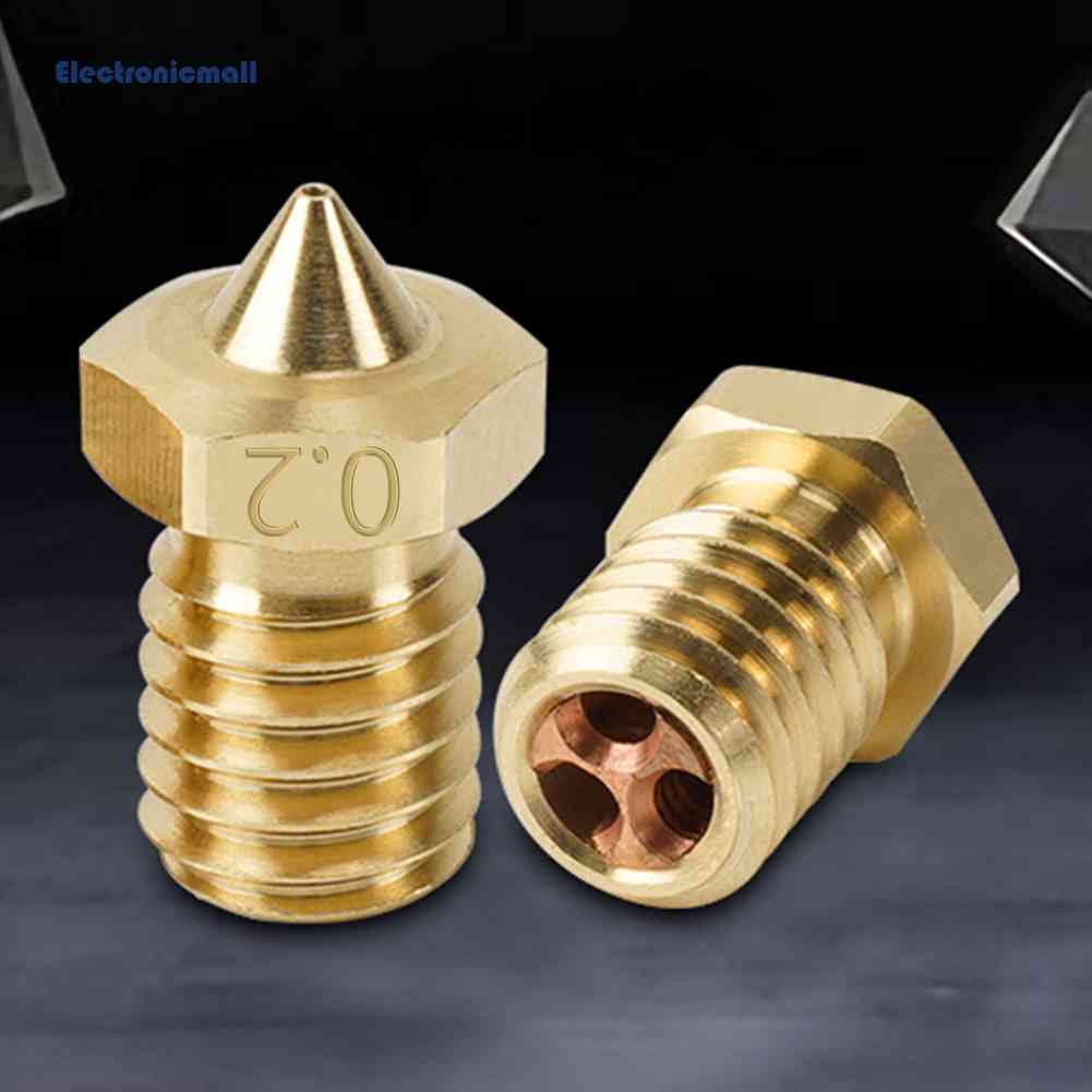 Đầu In E3D V6 Sợi Đồng 0.2mm 0.3mm 0.4mm 0.5mm Cho Máy In 3D Mall01.vn