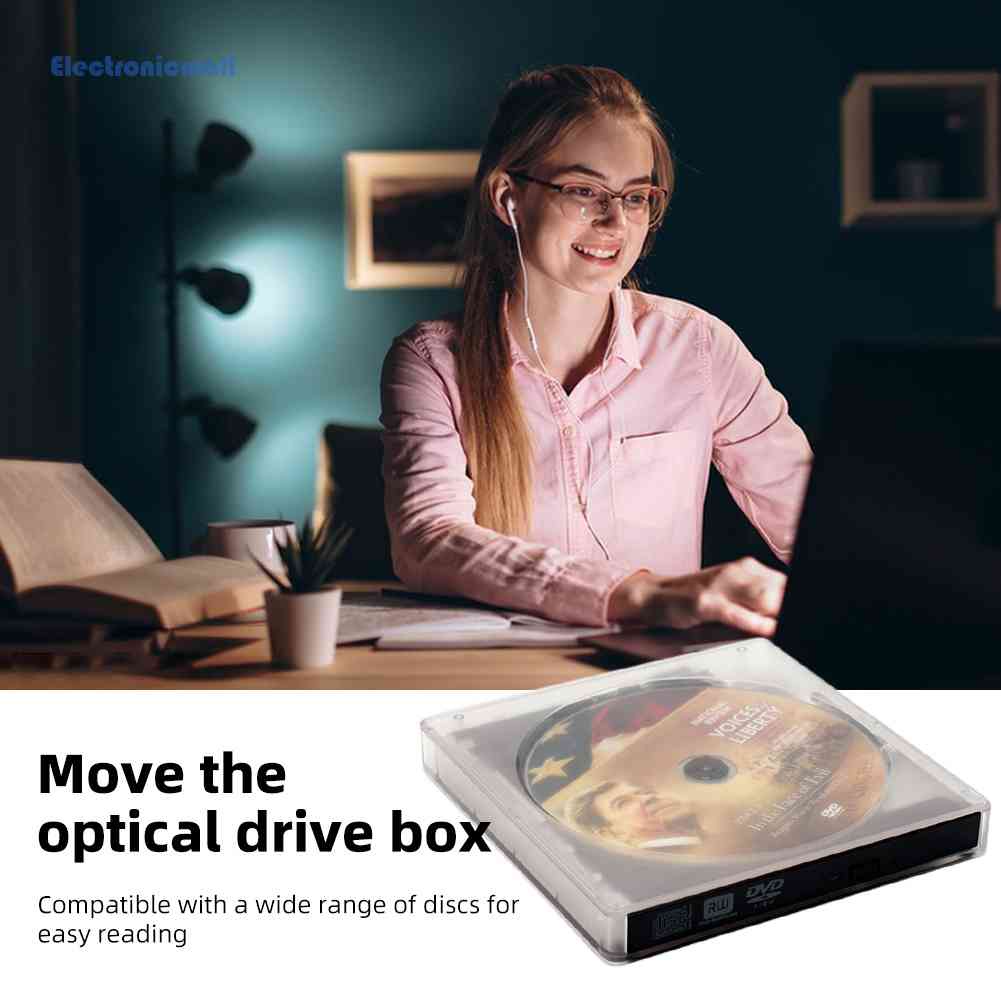 Ổ Đĩa CD / DVD Gắn Ngoài Kết Nối Usb Loại C Mall01.vn