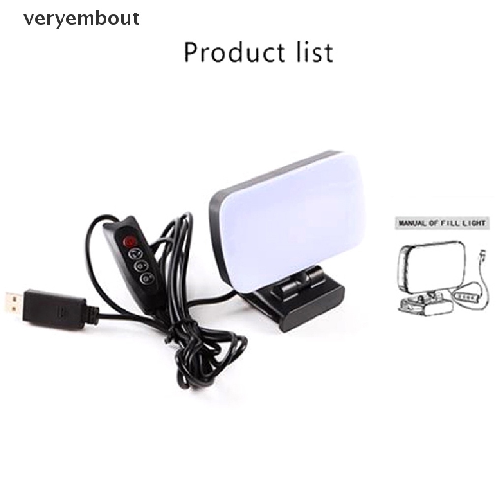 Đèn LED Trợ Sáng Hỗ Trợ Quay Video Cho Điện Thoại