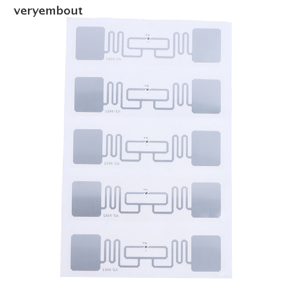 Set 5 chip RFID Tự Dính Tần Số Cao 9662 chip ISO 18000-6C