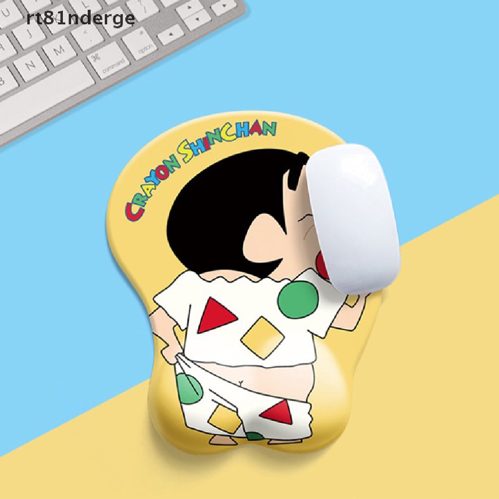 Đệm Lót Chuột Bàn Phím 3D Mềm Chống Trượt In Hình Anime