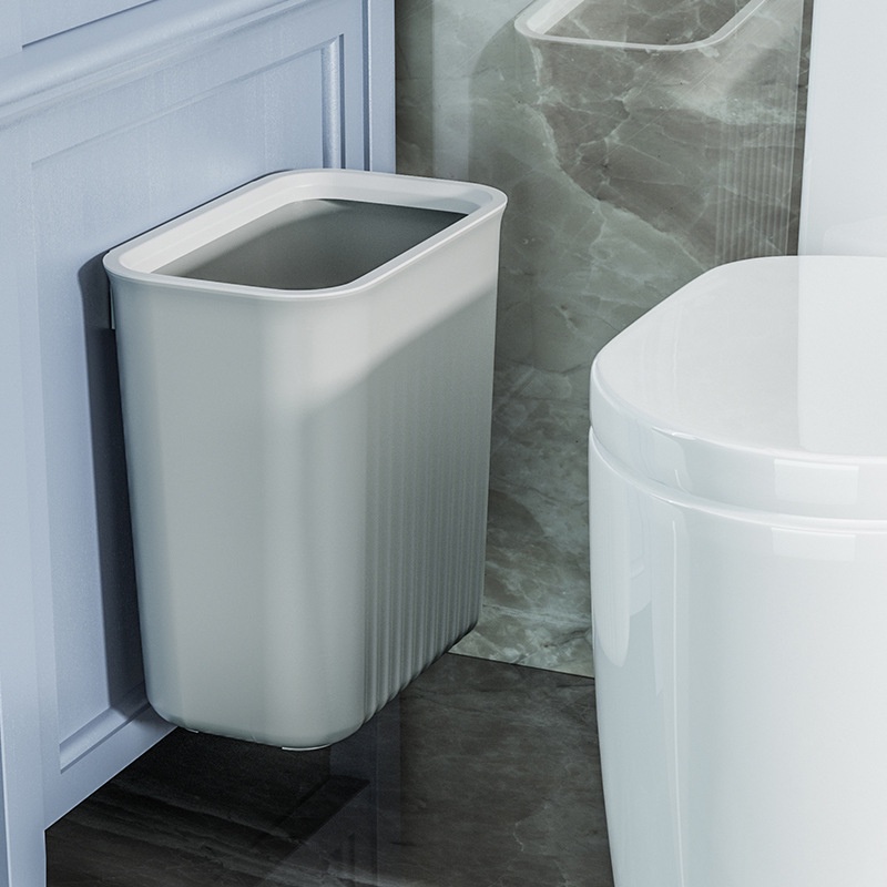 Thùng Đựng Rác Có Nắp Gắn Tường Tiện Dụng Cho Nhà Bếp / Nhà Vệ Sinh