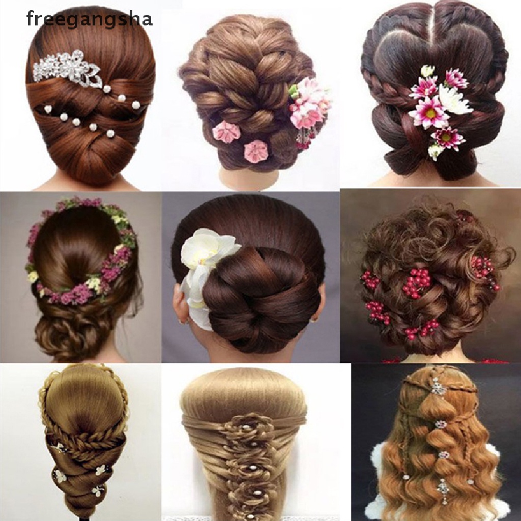 Đầu Ma Nơ Canh Kèm Dụng Cụ Hỗ Trợ Nhuộm Tóc Tiện Dụng