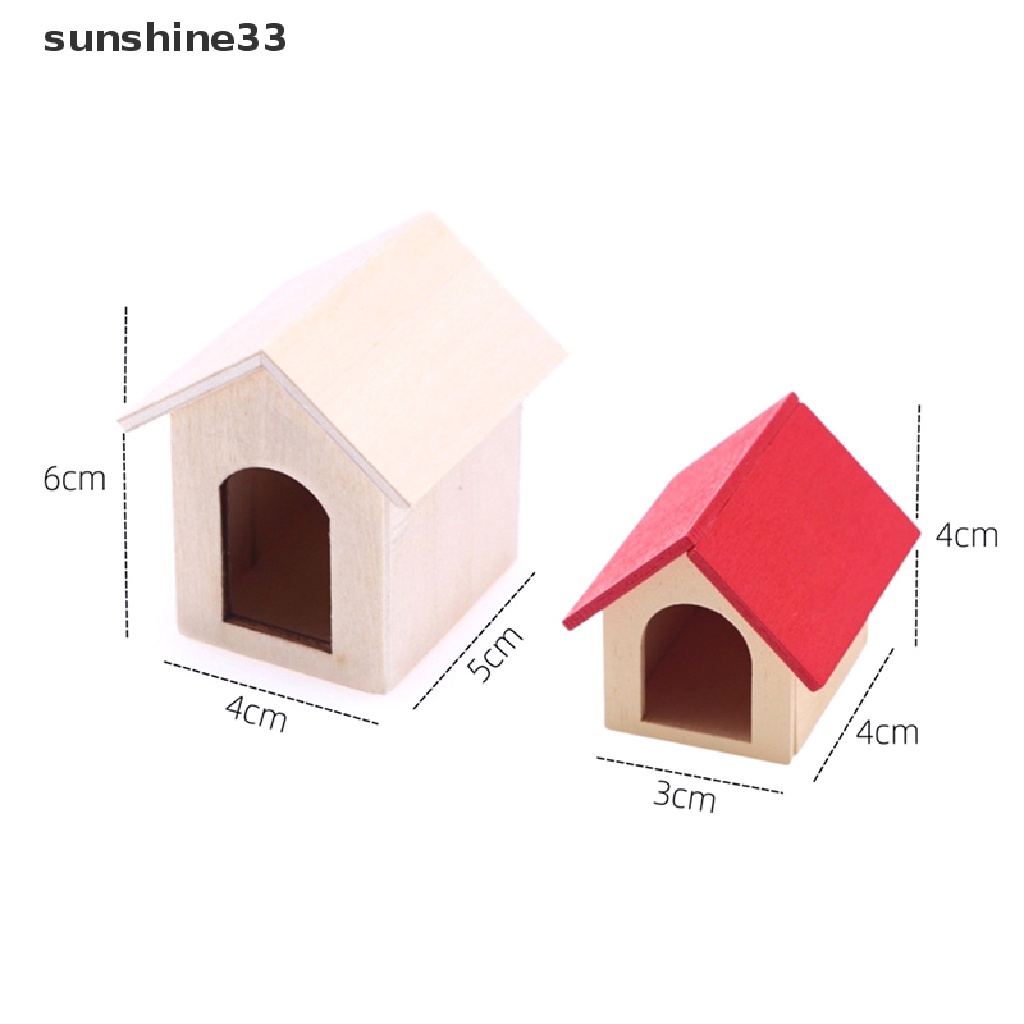 Mô Hình Chú Chó Mini Trang Trí Nhà Búp Bê