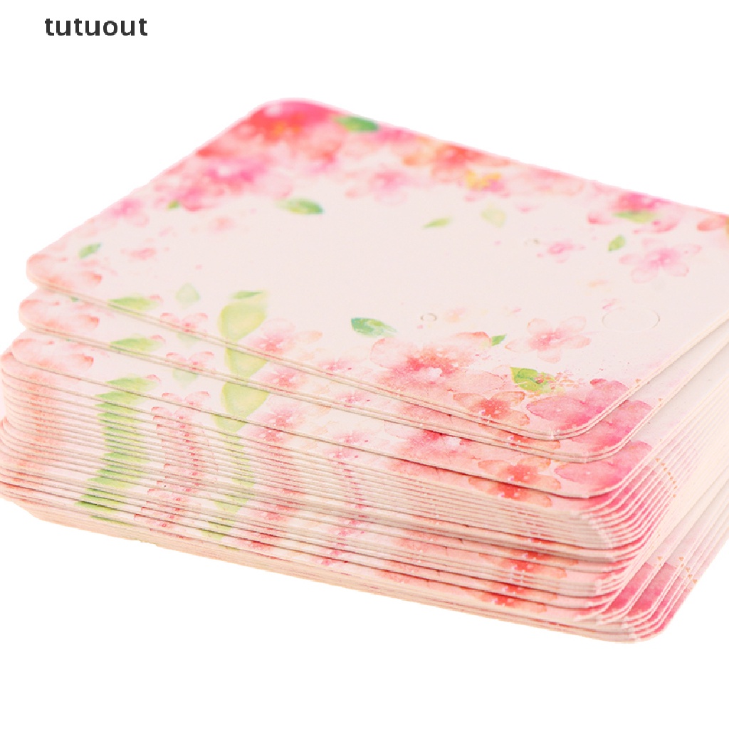 Set 30 Thẻ Trưng Bày Trang Sức Bằng Đá Cẩm Thạch Kích Thước 5x7cm