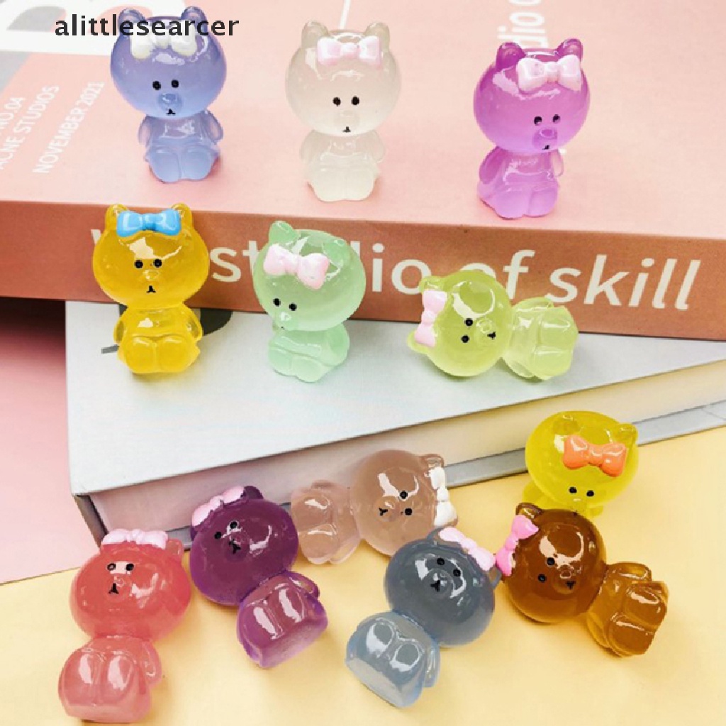 Bộ 5 Tượng Búp Bê Hoạt Hình Phát Sáng Trong Bóng Tối Trang Trí