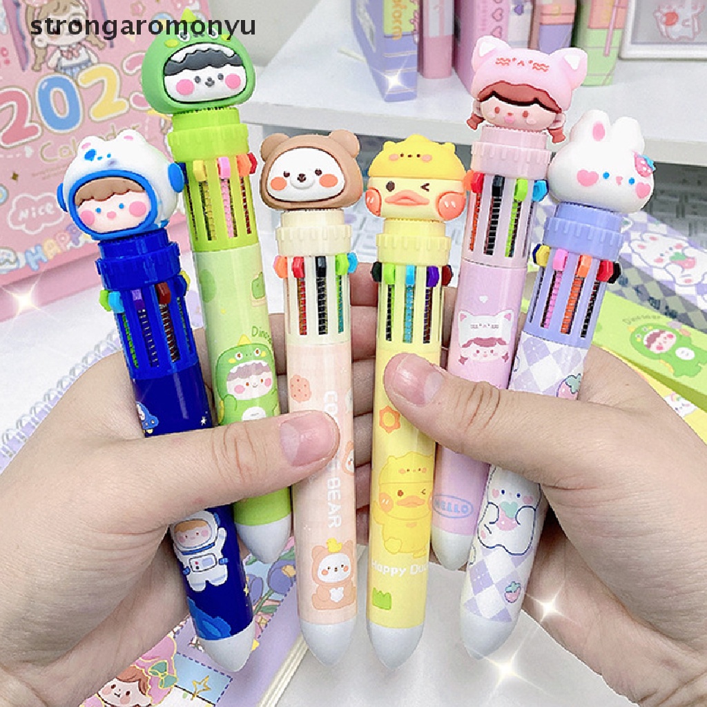 Bút Mực Gel Ngòi 0.5mm Hình Thỏ Hoạt Hình Dễ Thương