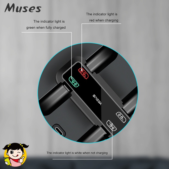 Đế Sạc Đa Năng Chuyên Dụng Cho Tay Cầm Chơi Game Nintendo Switch Joy-con