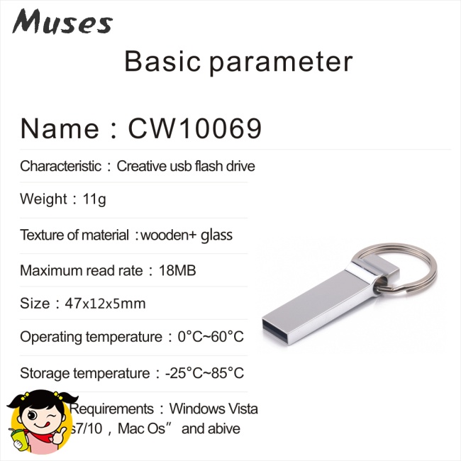 Ổ Đĩa U Chống Nước Chống Sốc Bằng Kim Loại Cổng USB HP 2TB Có Móc Khóa