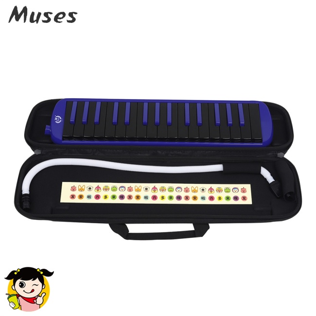 1 Bộ Bảng Mạch Âm Thanh Abs + Đồng 32 Phím Cao Cấp Kèm Túi Kèn Harmonica Pianica