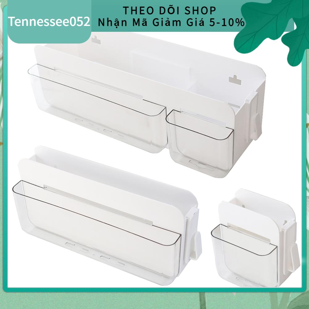 Tennessee052 Đa Năng Rõ Ràng Treo Tường Giá Đỡ Điều Khiển Từ Xa Sạc Điện Thoại Di Động Văn Phòng Phẩm Mỹ Đựng Đồ