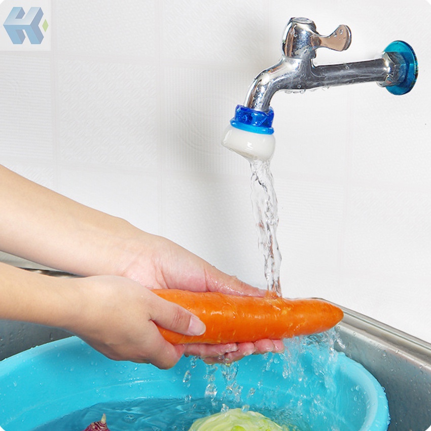 Đầu Lọc Gắn Vòi Nước Bằng Cao Su Chống Bắn Tung Tóe Tiết Kiệm Nước Màu Sắc Ngẫu Nhiên