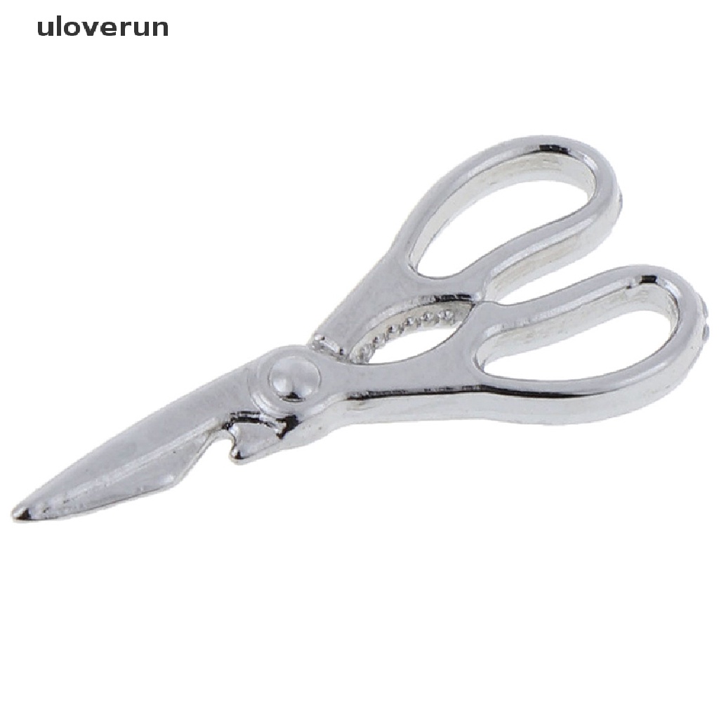 Uloverun Mô Hình Kéo Cắt Tóc mini Trang Trí Nhà Búp Bê vn