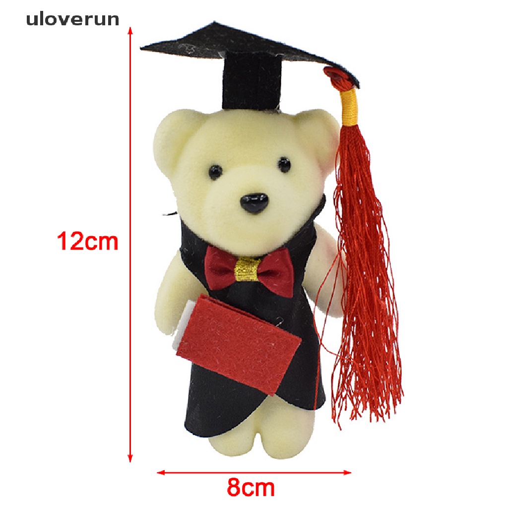 Búp Bê Gấu Bông Đứng 12cm Trang Trí Lễ Tốt Nghiệp