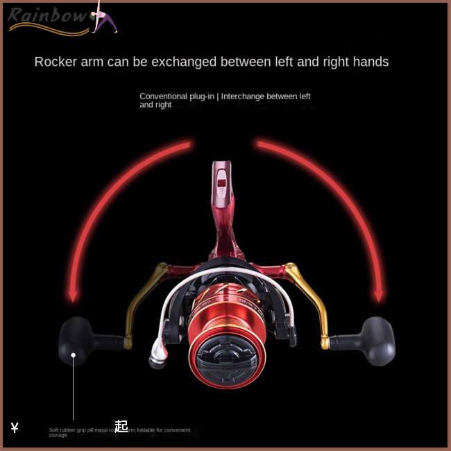 Guồng Quay Cần Câu Cá Deukio Cs 5 + 1bb Siêu Nhẹ Chất Lượng Cao