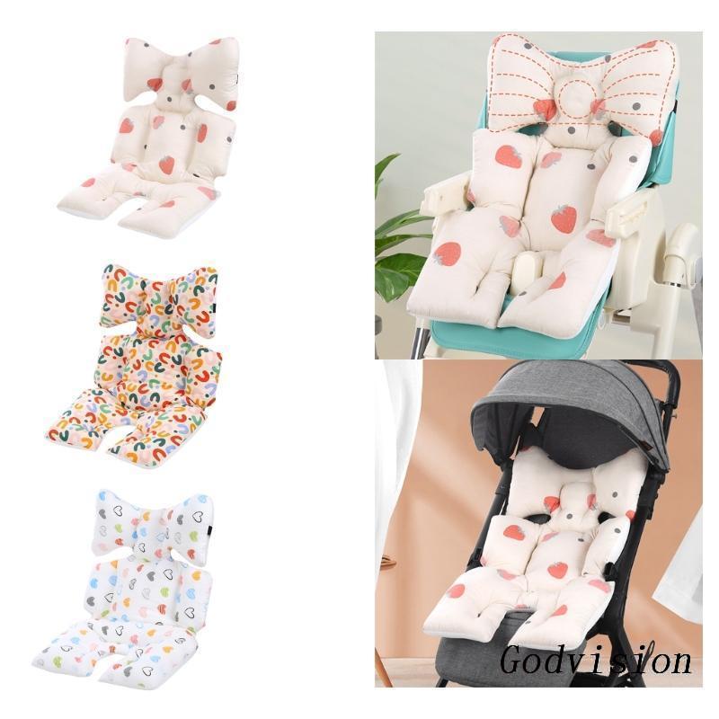 Đệm Lót Ghế Ngồi Xe Đẩy Em Bé Chất Liệu Dày Dặn Tiện Dụng Mang Theo Du Lịch