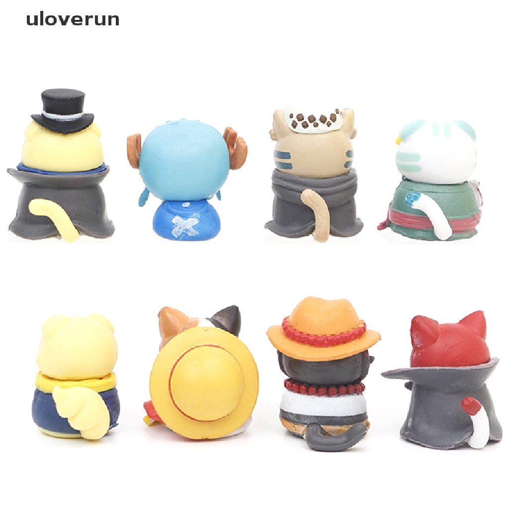 Uloverun Mô Hình Mèo Trong One Piece Trang Trí Xe Hơi