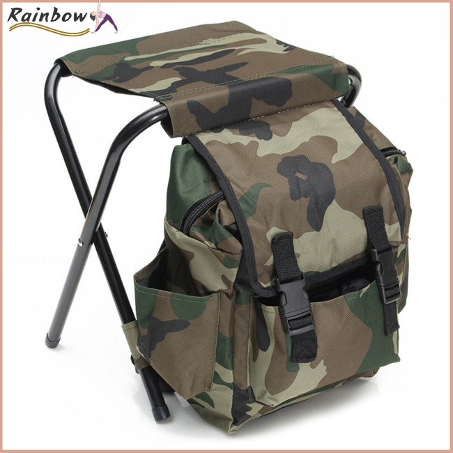 Ghế Xếp Vải Oxford Chống Trượt Chống Mài Mòn Họa Tiết Rằn Ri