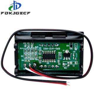 Vôn Kế Điện Tử Mini DC 0-100V 10A