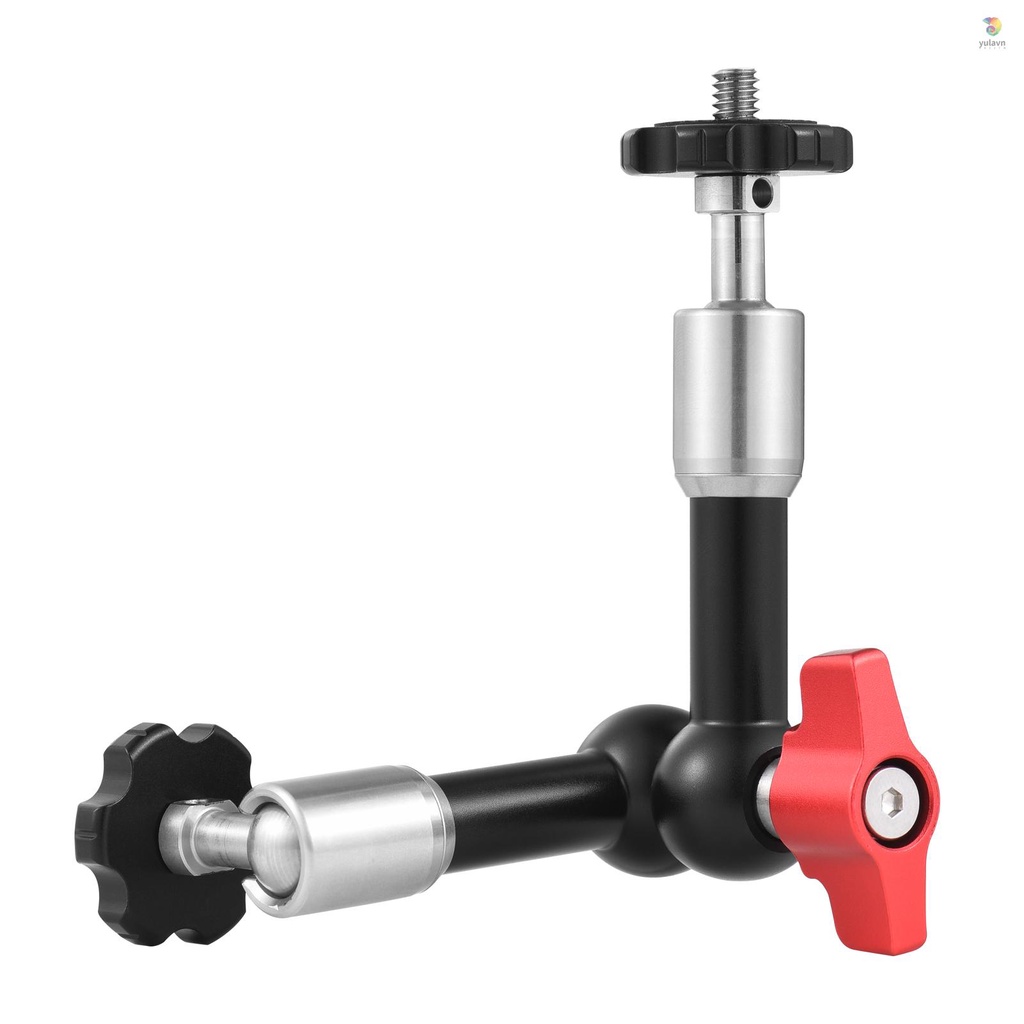 Giá Đỡ Mở Rộng Bằng Nhôm 7 Inch 1 / 4600 Chuyên Dụng Chất Lượng Cao° Bộ Đèn Flash Chuyên Dụng Cho Giám Sát Video