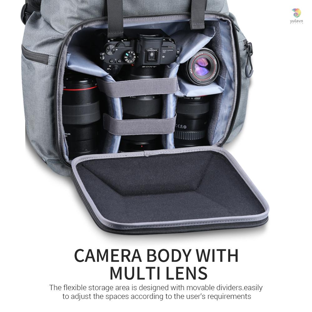 Ba Lô Đựng Máy Ảnh Chống Nước Có Khóa Tháo Rời Được K &amp; F