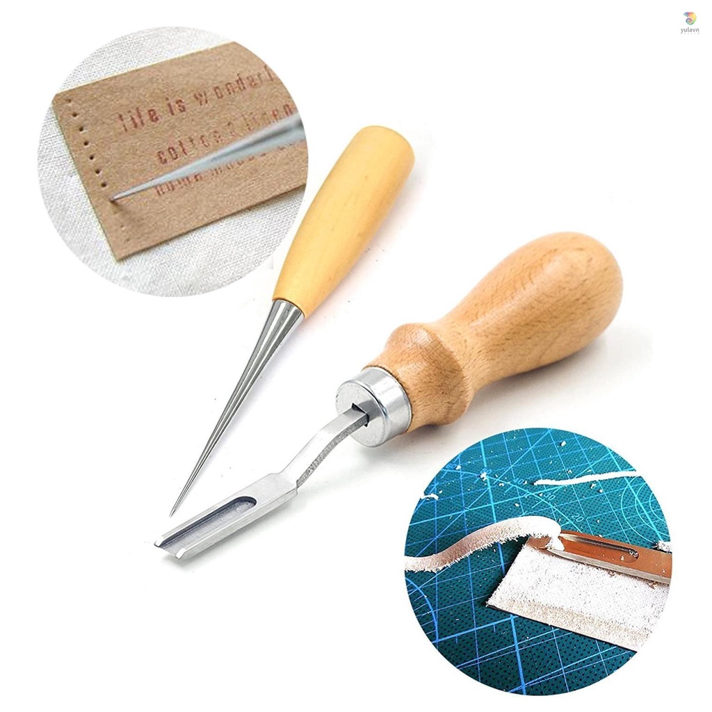 Bộ 18 Dụng Cụ Làm Đồ Da Thủ Công Chuyên Dụng