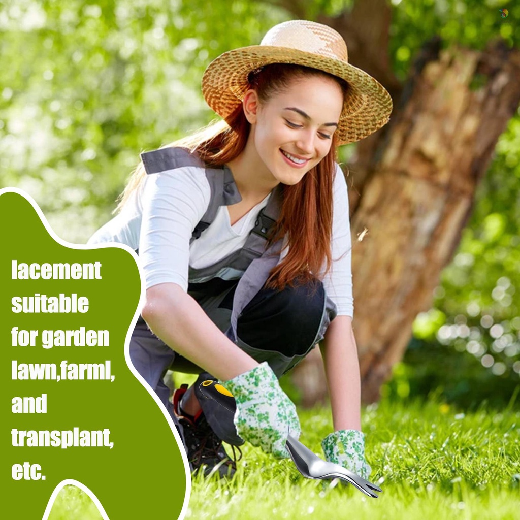 Xẻng Xúc Đất Trồng Cỏ Bằng Nhôm Magie Tay Cầm Cao Su