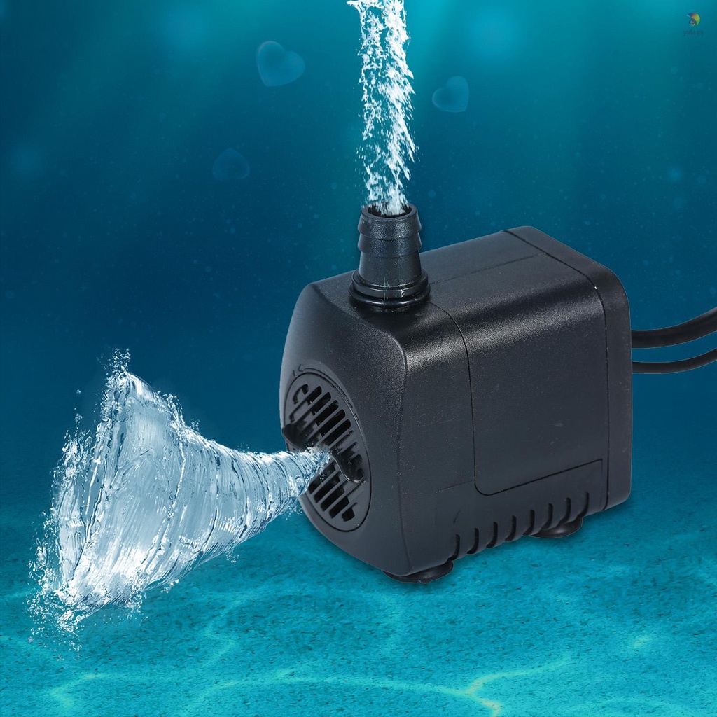 Máy Bơm Phun Nước Có Đèn LED 800L / H Ultra-Quiet Cho Bể Cá